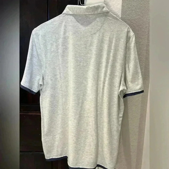 NWT 7 Diamond Men’s Short Sleeve Polo/Grey/Size Large - Picture 2 of 6